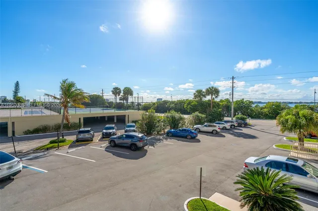 a car parked on the side of a street