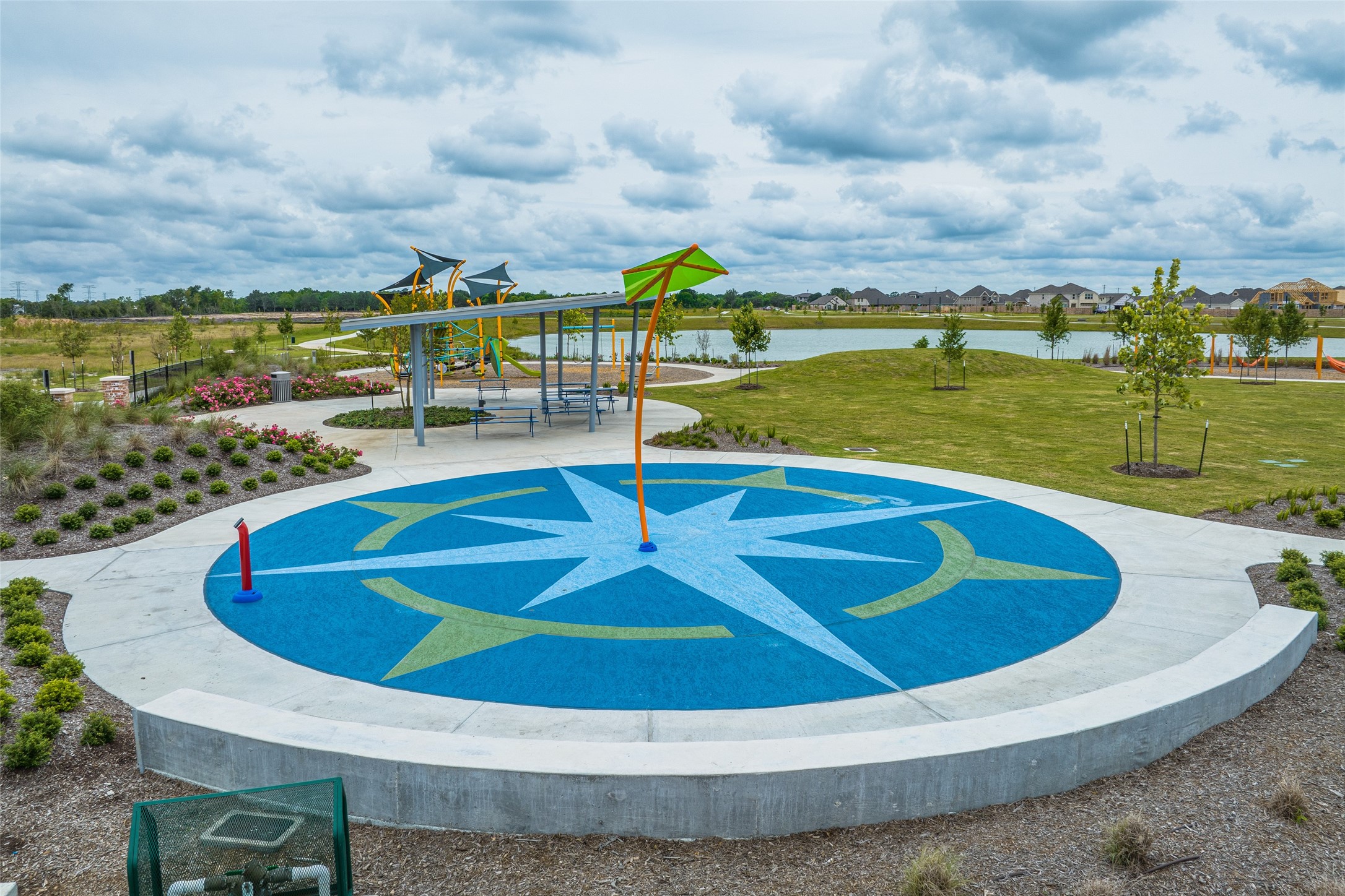 2943 Summer Breeze Way Angleton, TX 77515 - Photo 12 of 17 a view of a swimming pool with an ocean