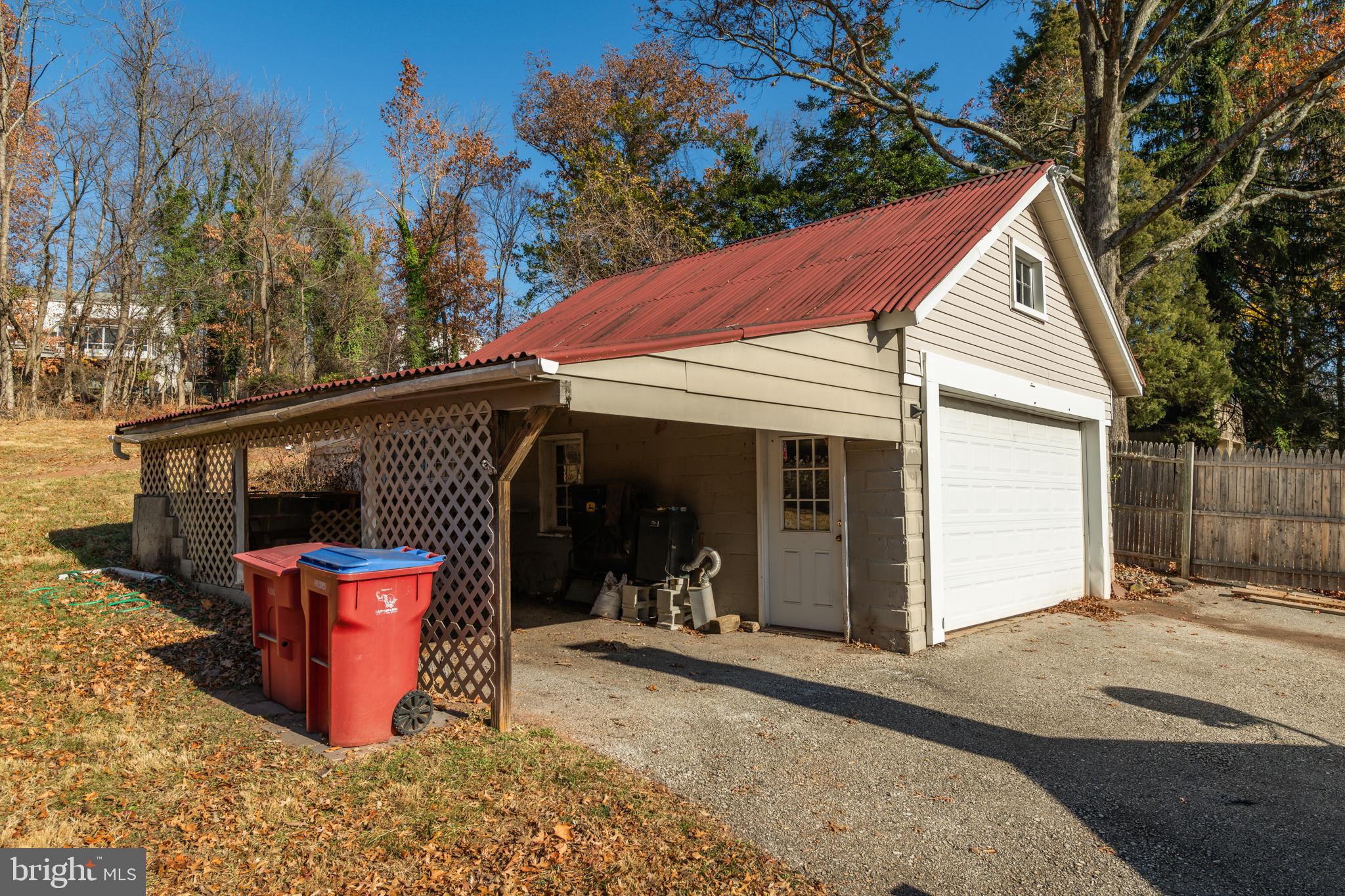 237 Pinetown Road Audubon, PA 19403 - Photo 18 of 25 Carport and garage