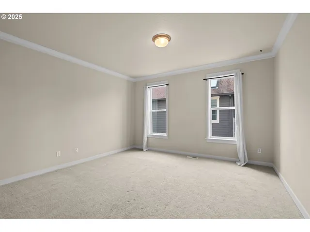 a balcony with wooden floor