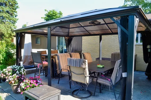 a view of outdoor space yard and patio