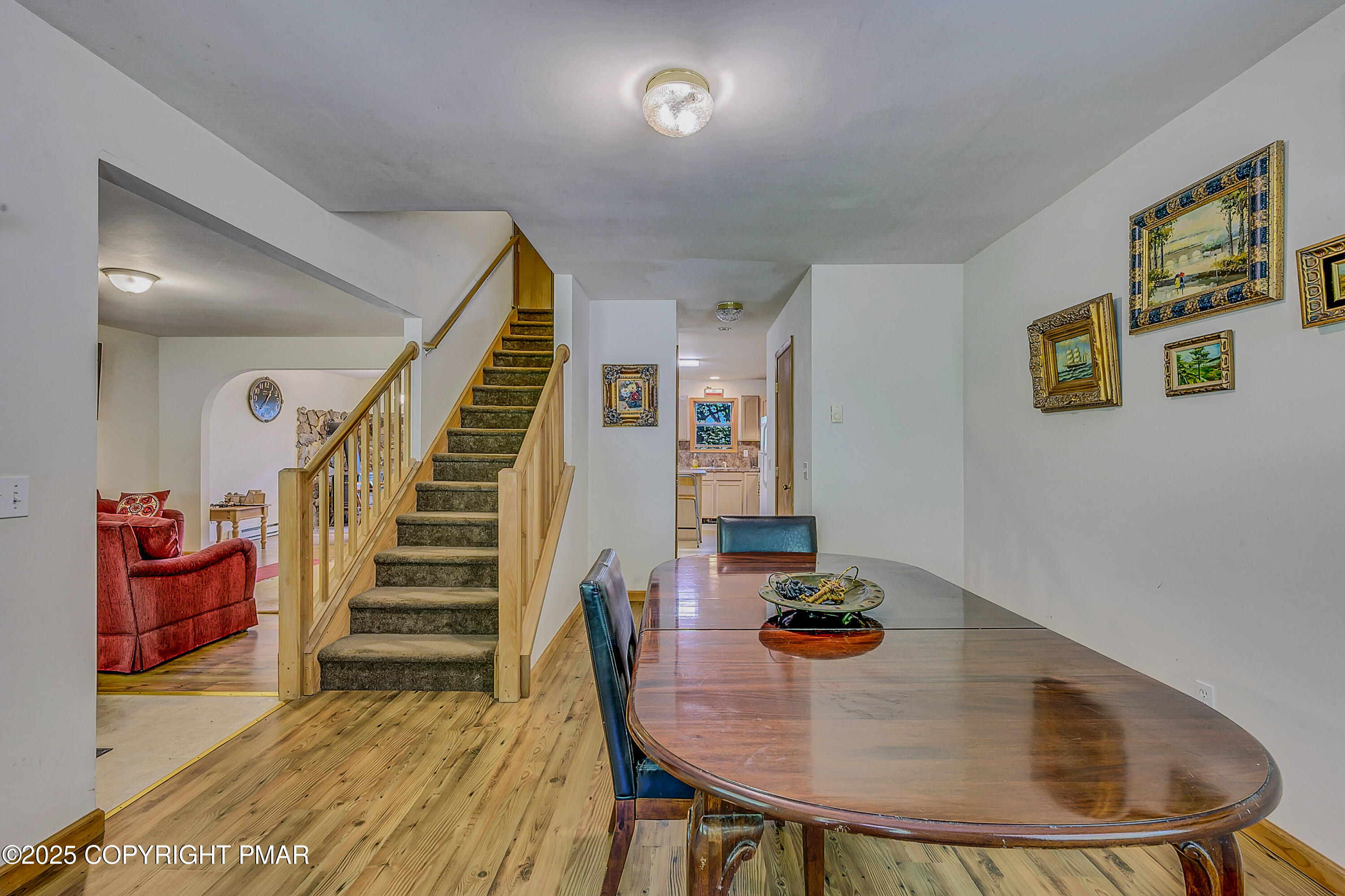 164 Bellingham Drive Bushkill, PA 18324 - Photo 15 of 46 a view of a living room and workspace