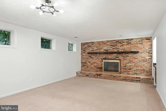 a hallway with washer and dryer