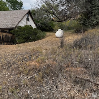 4709 East Independence Road Myton, UT 84052 - Photo 7 of 27 View of yard and propane tank from root cellar