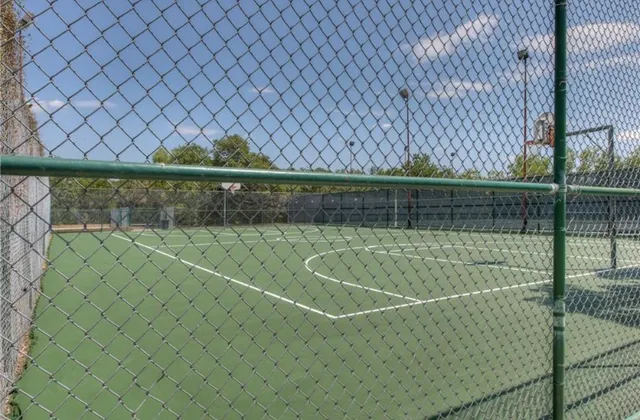 a view of a tennis court