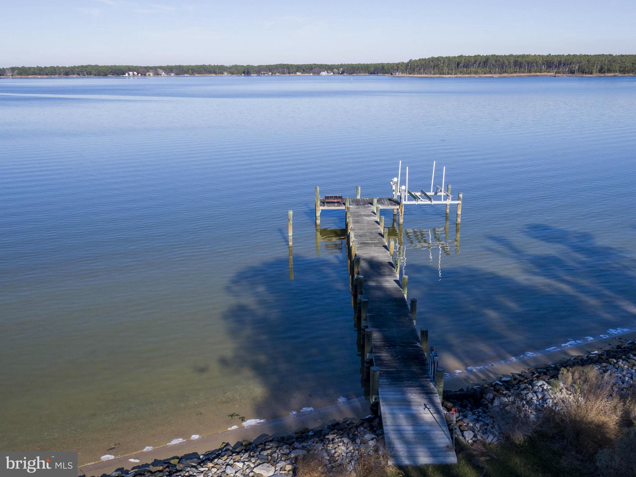 5127 Brooks Road Woolford, MD 21677 - Photo 8 of 30 Pier w/Lift, water, electric, and lights