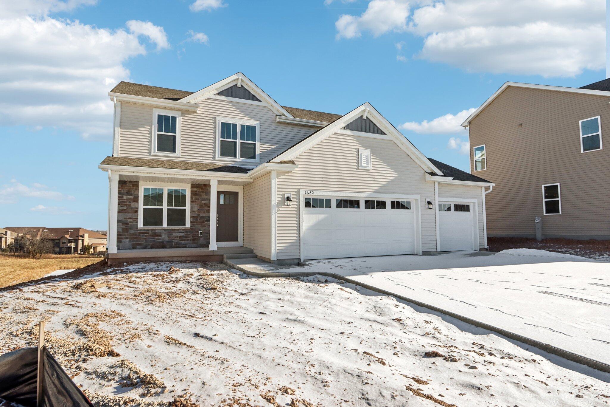 1682 Ridgeview Circle Grafton, WI 53024 - Photo 1 of 1 Front Elevation