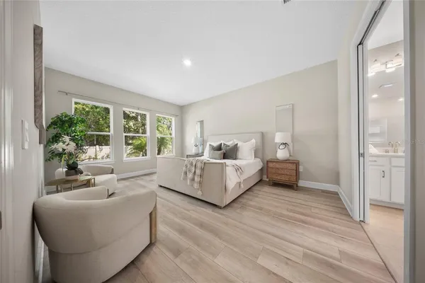 a view of empty room