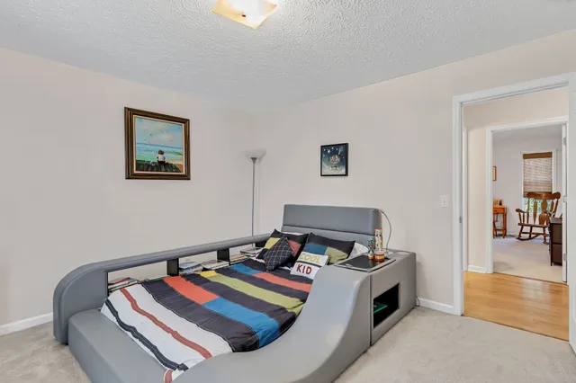 a room with a bed and a couch