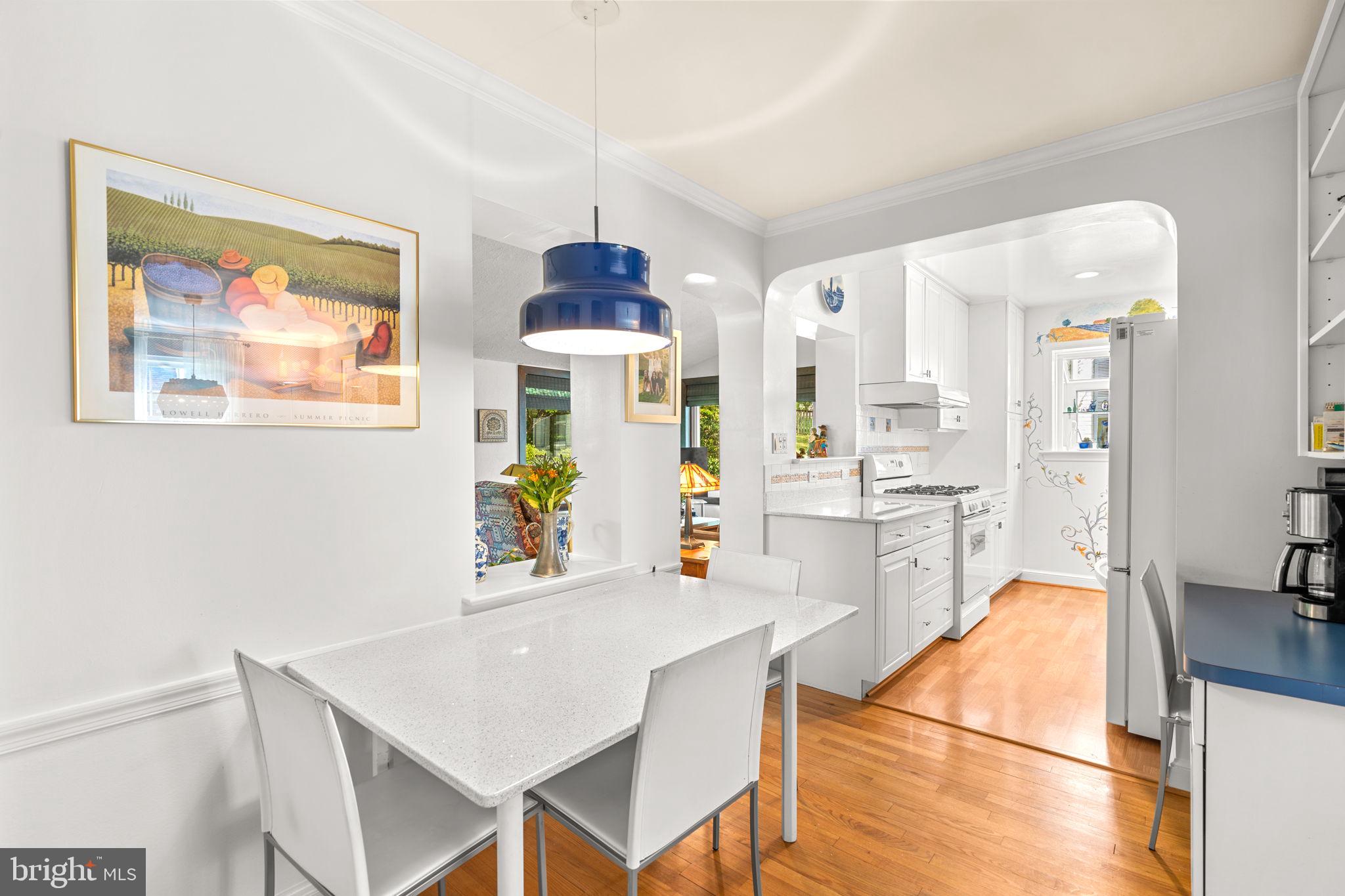 9508 Bruce Drive Silver Spring, MD 20901 - Photo 11 of 50 a living room with stainless steel appliances kitchen island granite countertop furniture and a kitchen view