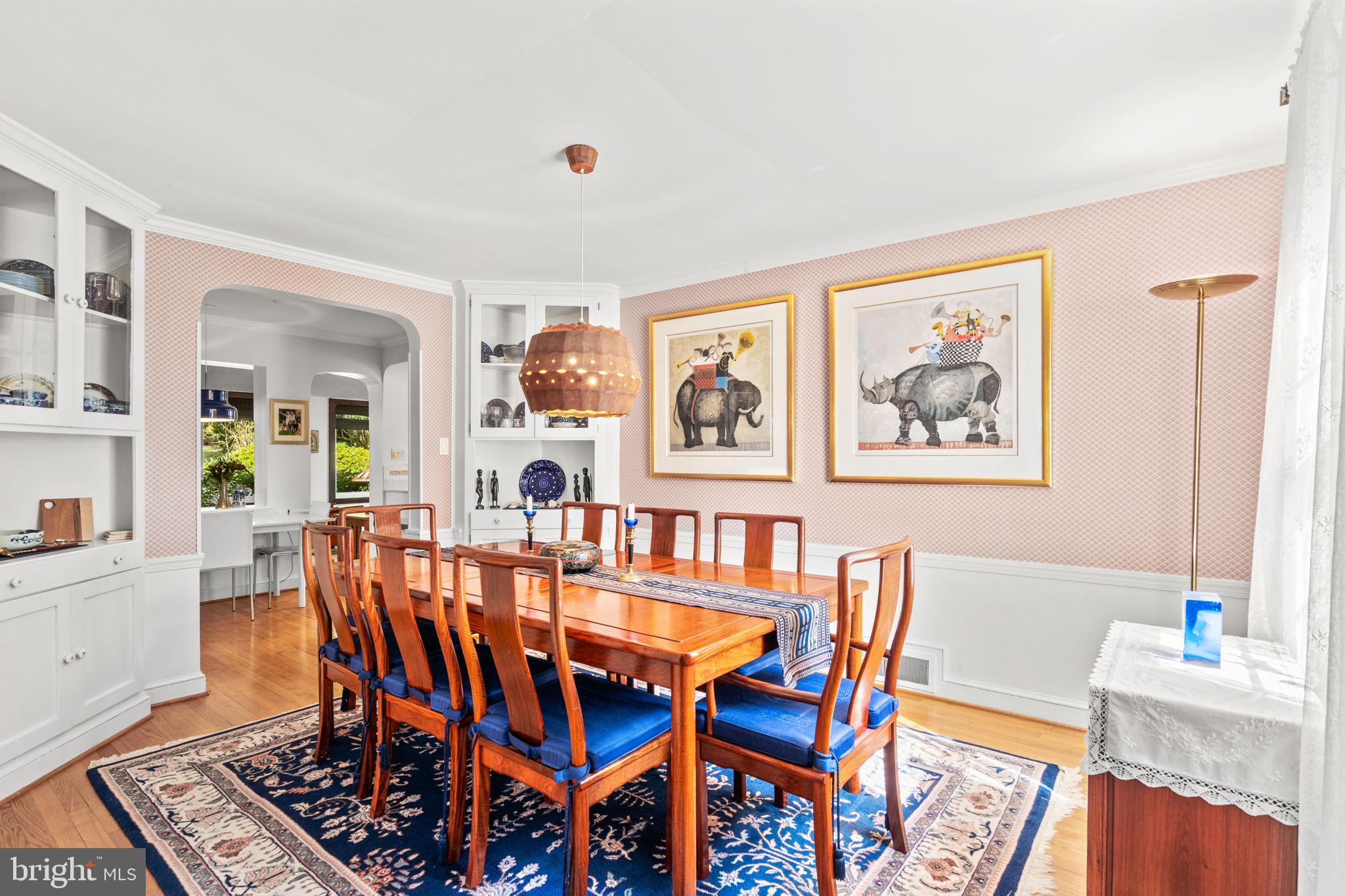 9508 Bruce Drive Silver Spring, MD 20901 - Photo 9 of 50 a dining room with furniture and wooden floor