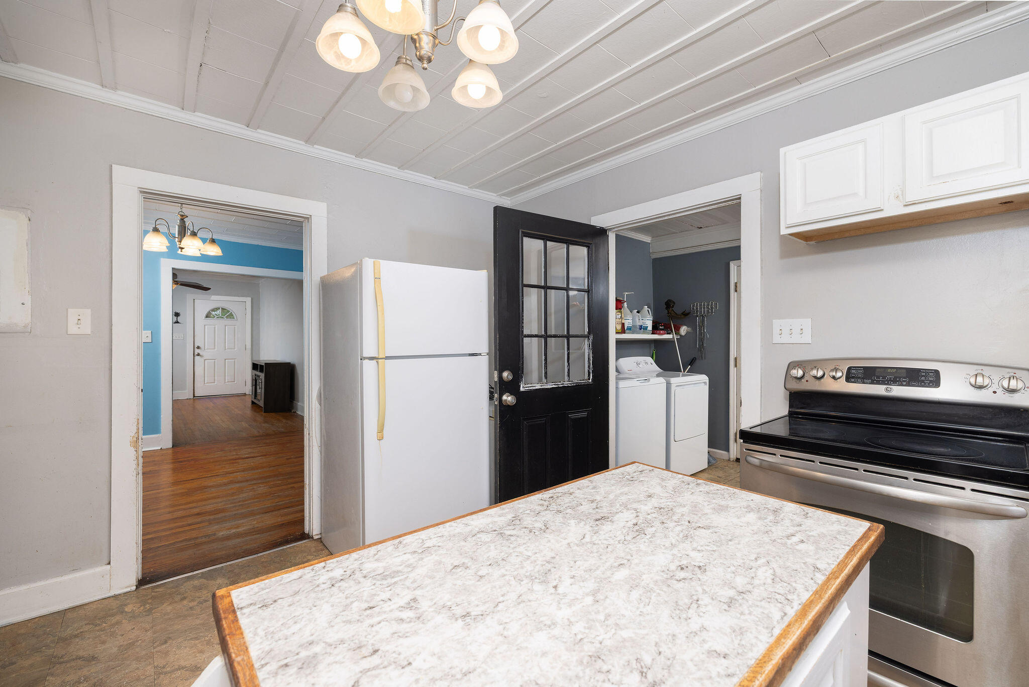 105 Dukes Street St. George, SC 29477 - Photo 19 of 58 Kitchen to Dining & Laundry