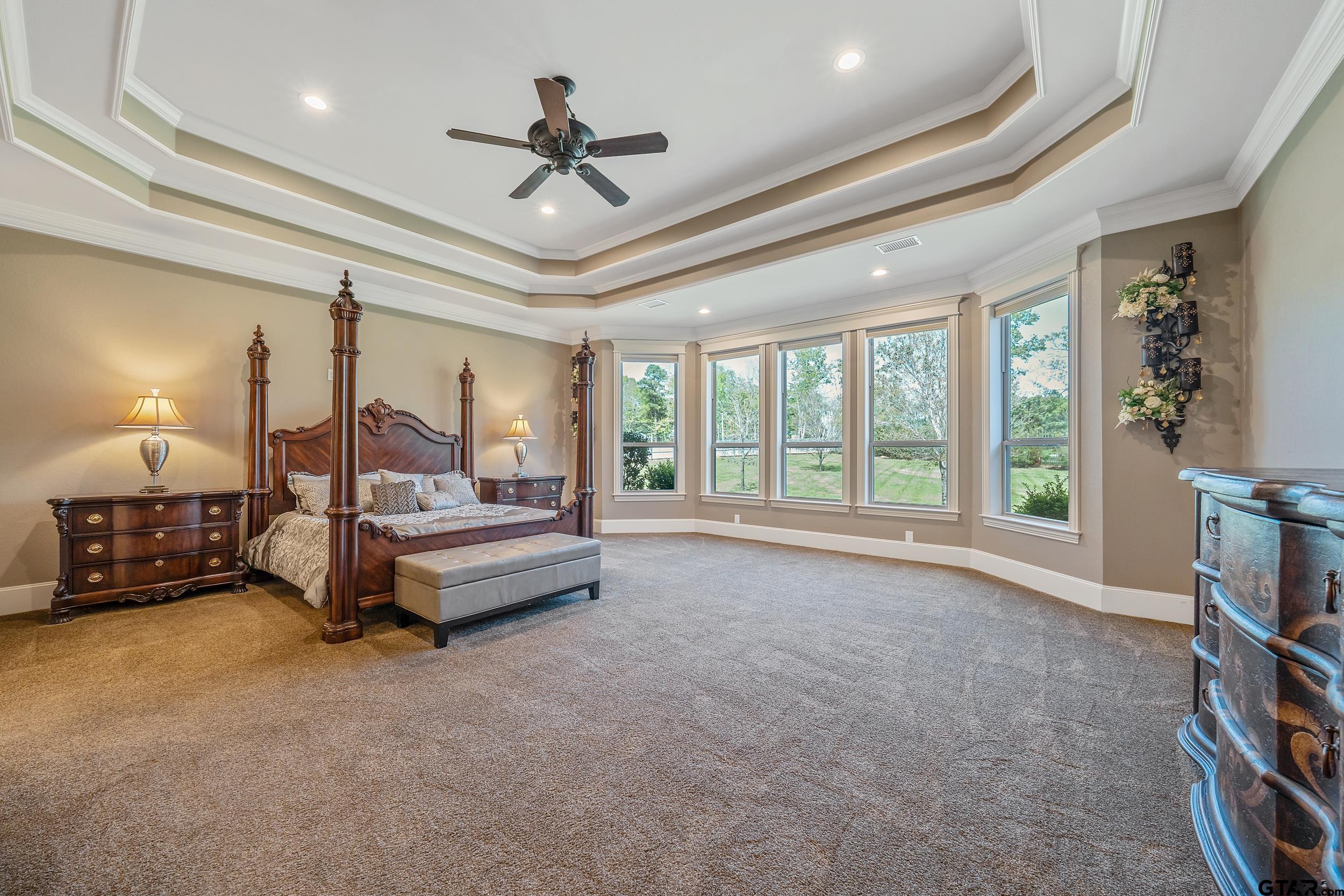 17521 Biltmore Circle Tyler, TX 75703 - Photo 19 of 48 a bedroom with furniture and a window