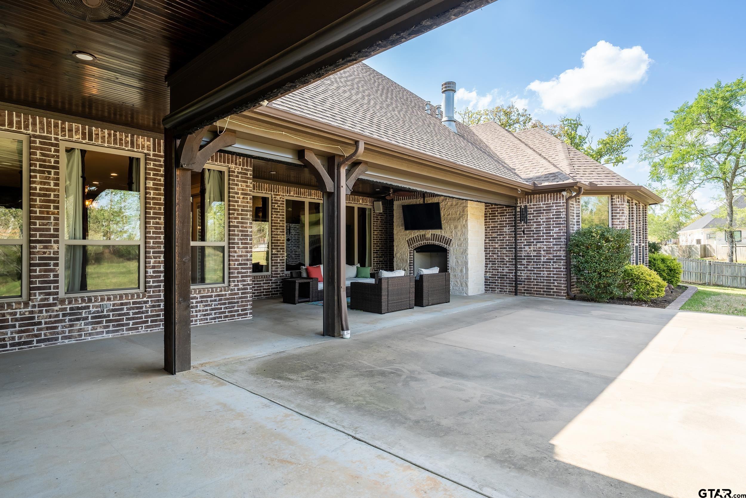 17521 Biltmore Circle Tyler, TX 75703 - Photo 43 of 48 a view of a house with porch