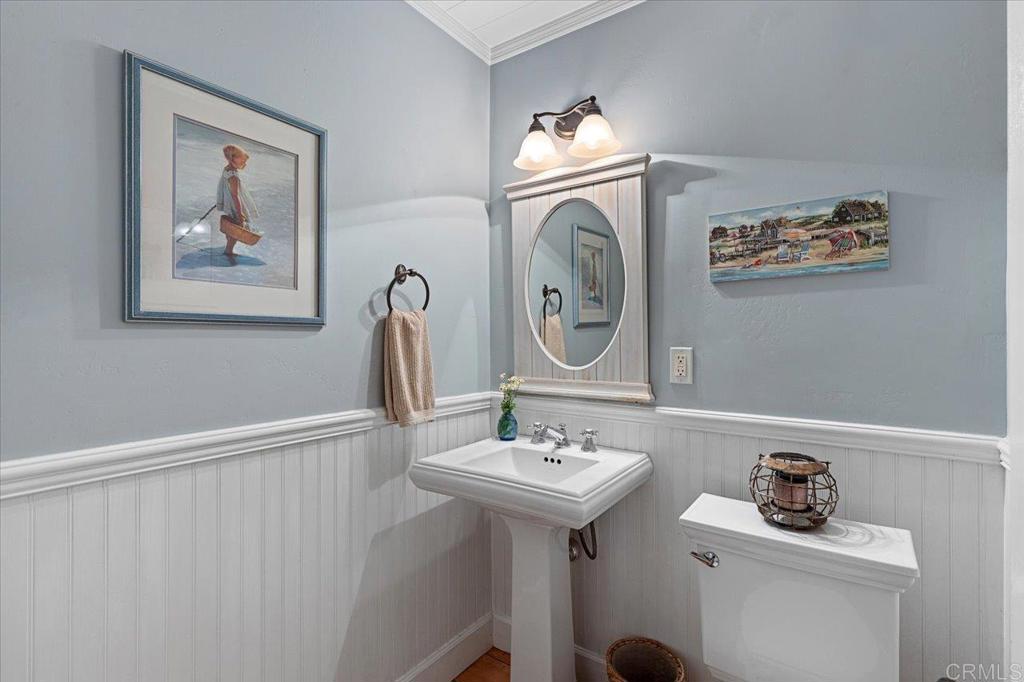 845 Crescent Drive Vista, CA 92084 - Photo 14 of 22 a bathroom with a sink and a mirror