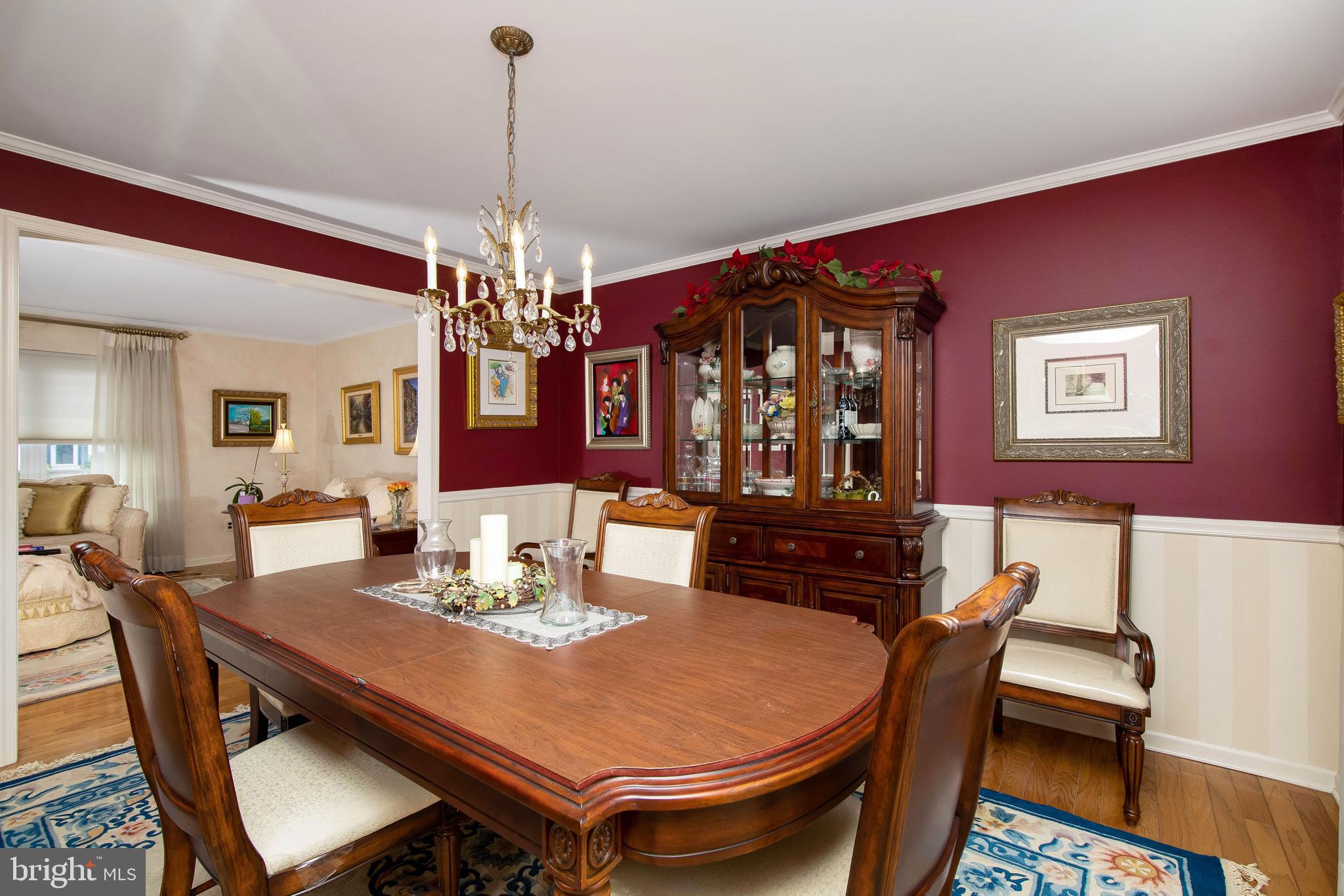 10 Euston Road Marlton, NJ 08053 - Photo 26 of 39 Formal Dining Room, Hardwood and Chair Rail