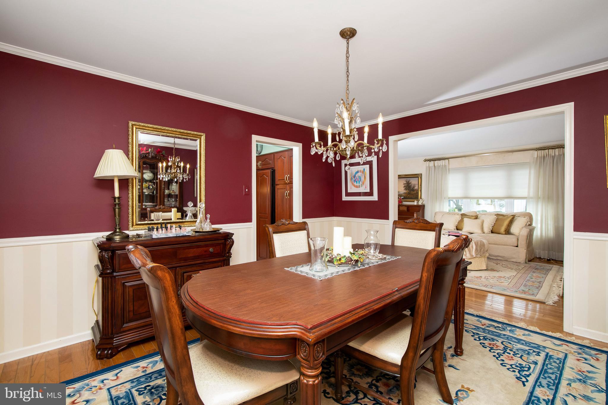 10 Euston Road Marlton, NJ 08053 - Photo 27 of 39 Formal Dining Room, Hardwood and Chair Rail