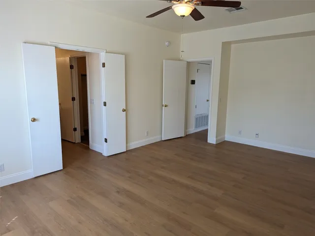 wooden floor in an empty room