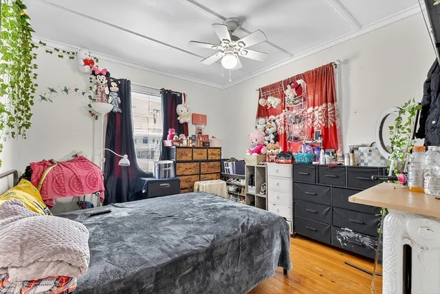 a bed room with a bed and a bed