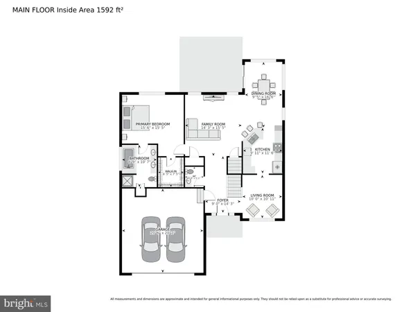 a picture of a floor plan