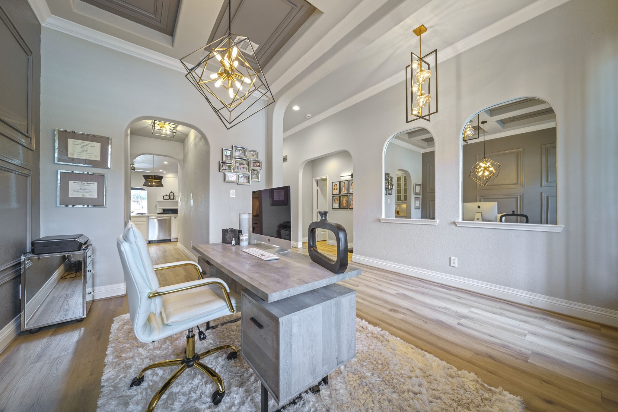 15 Inland Prairie Drive Tomball, TX 77375 - Photo 7 of 46 Another view of the entry from the office/dining space.