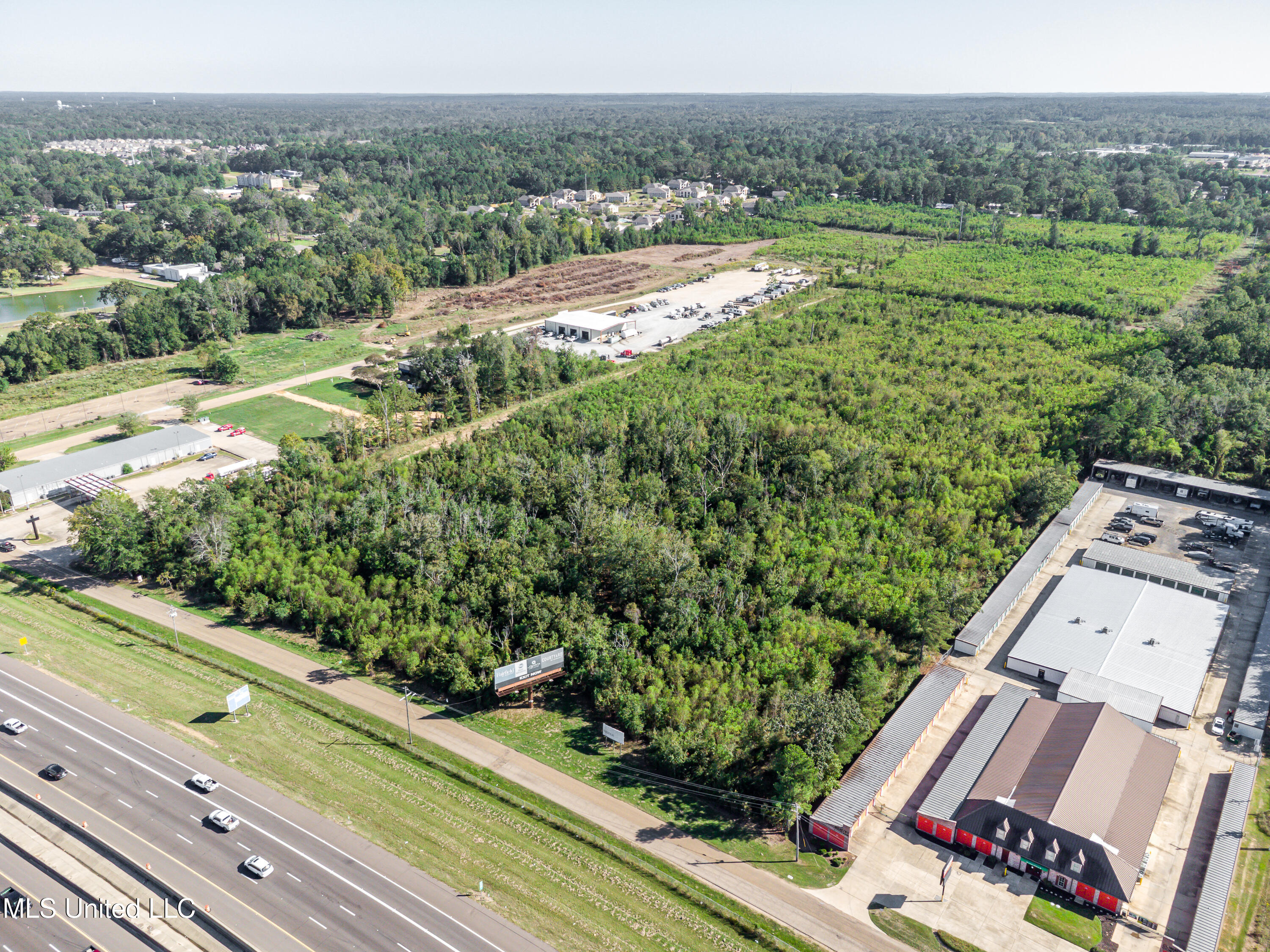 0 White Boulevard Pearl, MS 39208 - Photo 7 of 10 White Blvd Land drone-21b