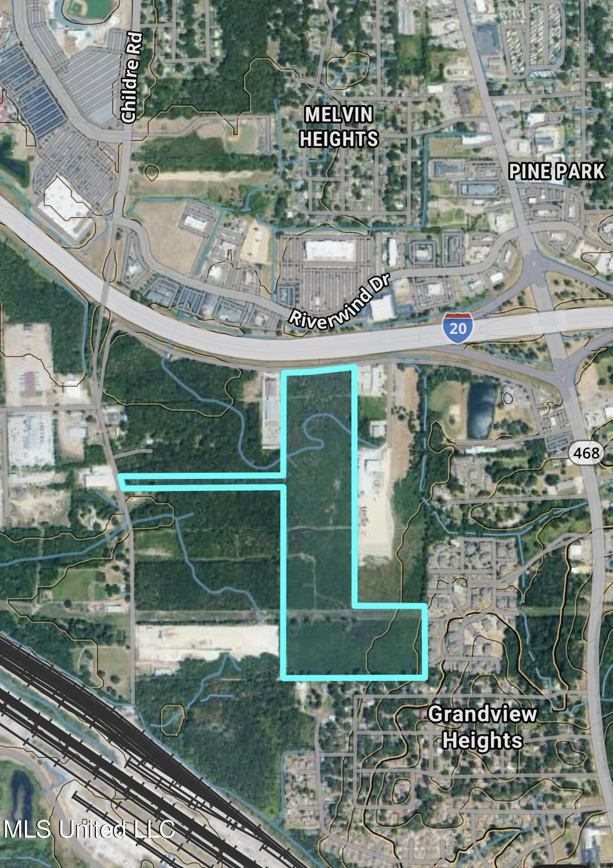 0 White Boulevard Pearl, MS 39208 - Photo 10 of 10 53 acres i-2 map view