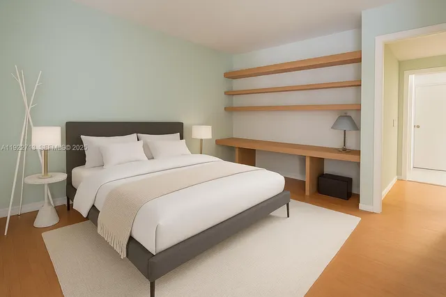 a living room with lots of furniture and a chandelier