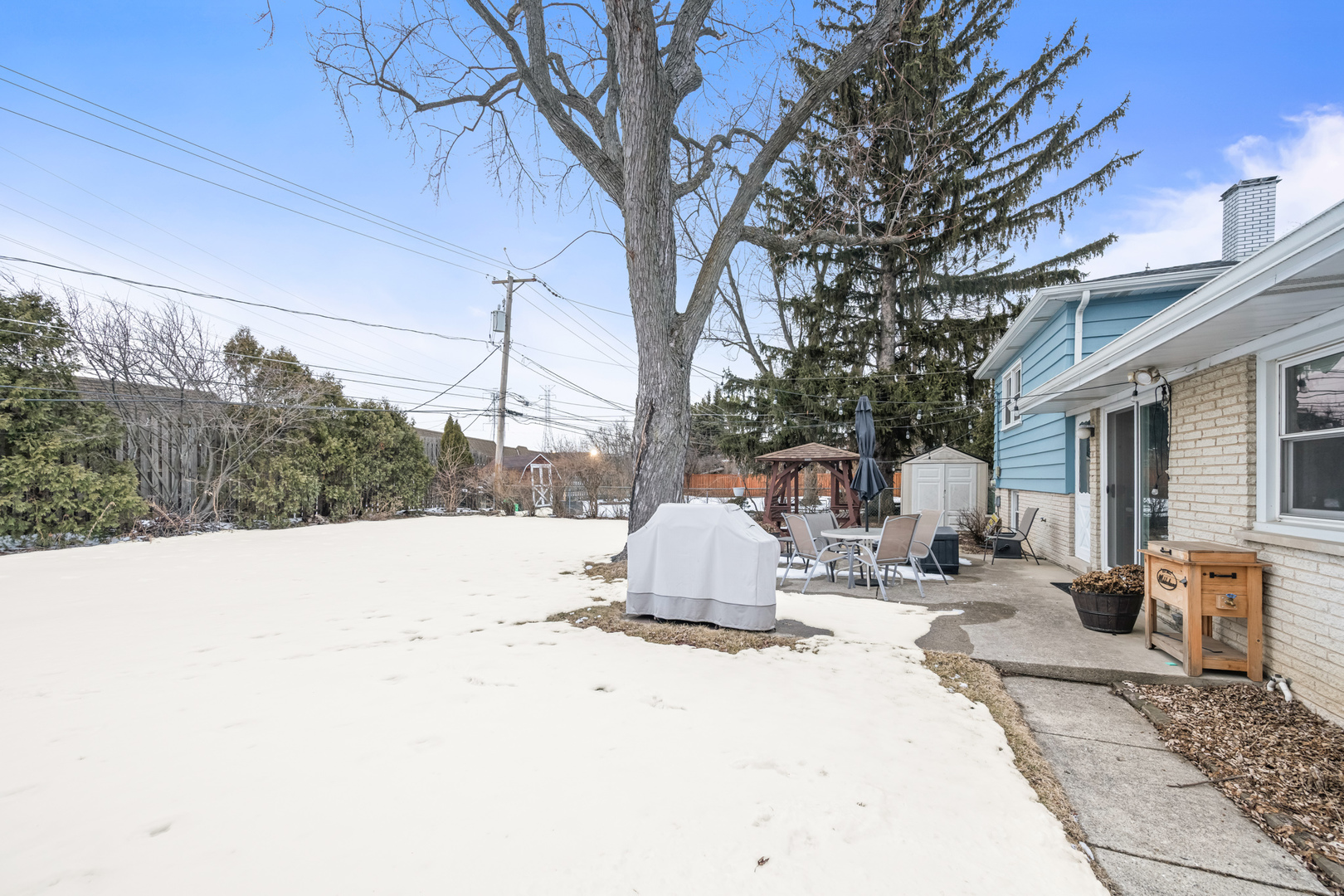 1414 Indigo Drive Mount Prospect, IL 60056 - Photo 20 of 32 a street view with large trees