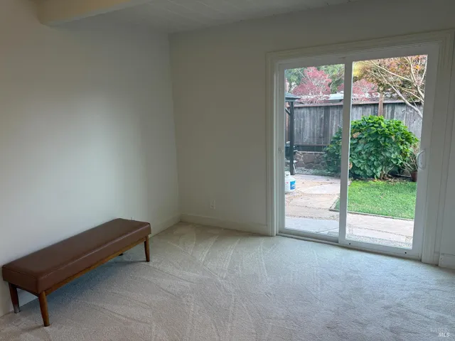 a room with a window