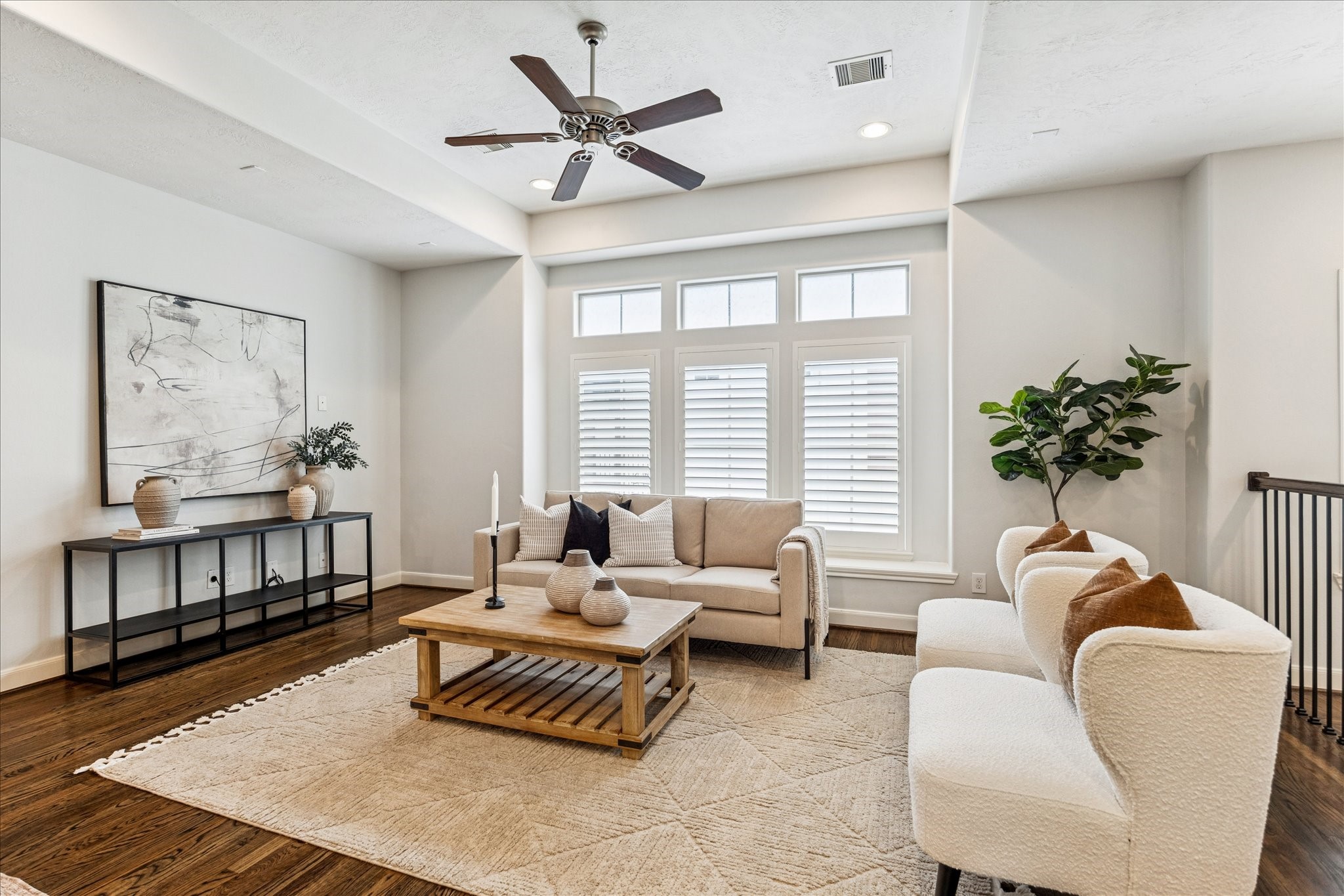 1216 Sampson Street Houston, TX 77003 - Photo 6 of 36 a living room with furniture and a large window