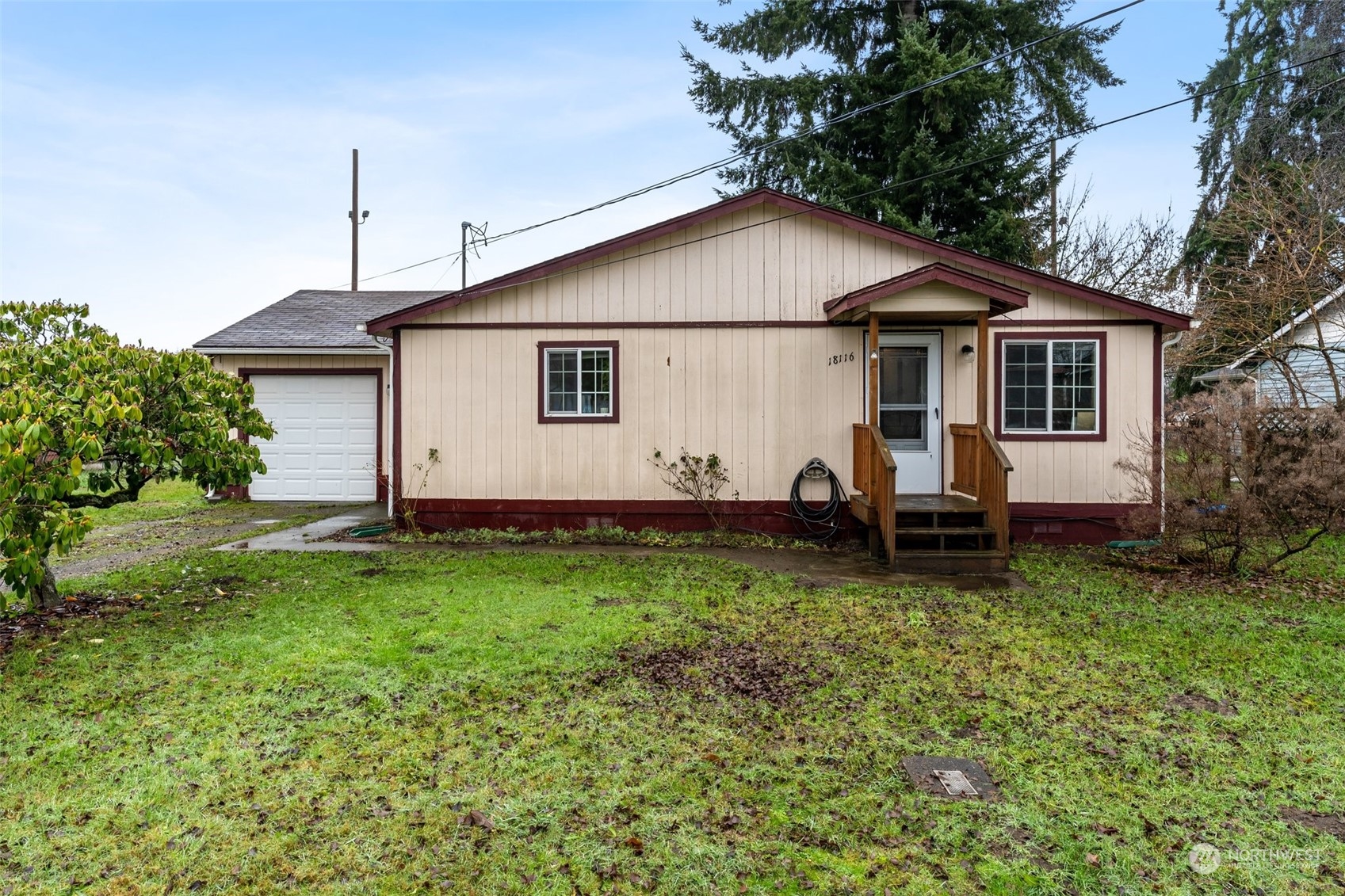 18116 Corvallis Street Southwest Rochester, WA 98579 - Photo 2 of 26 a view of a house with backyard