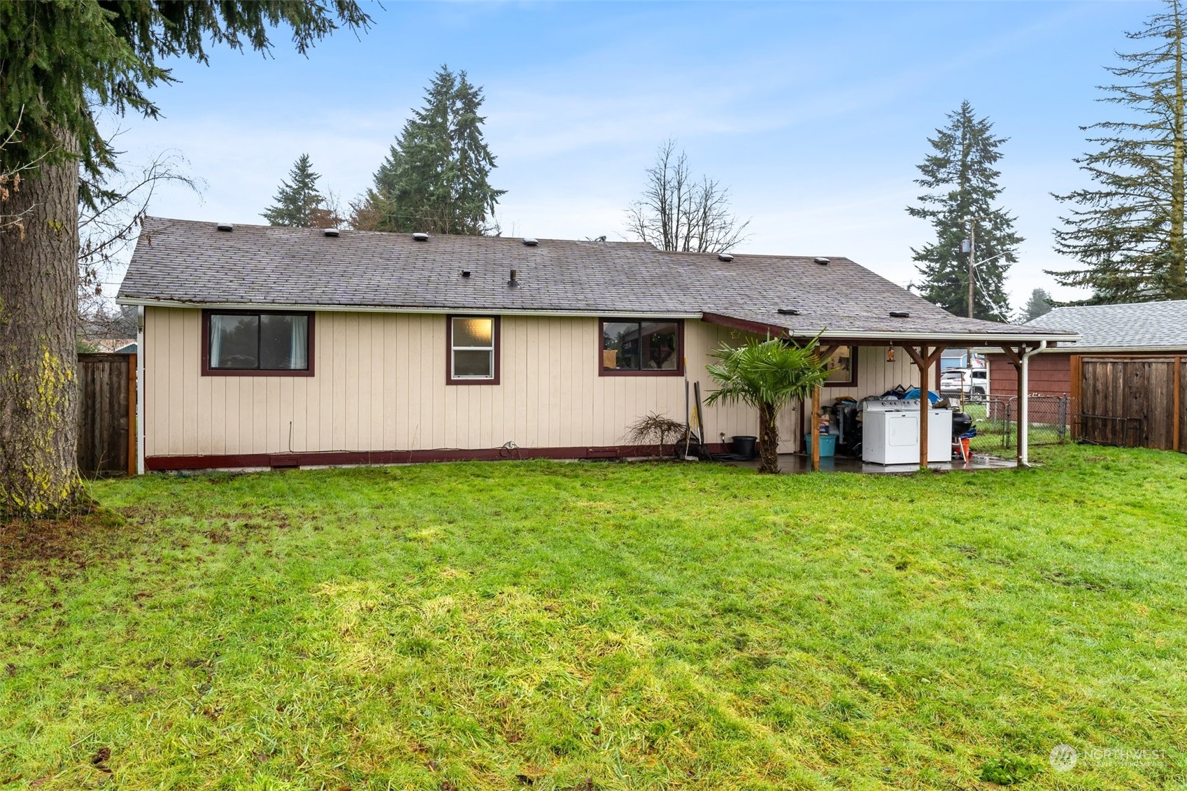 18116 Corvallis Street Southwest Rochester, WA 98579 - Photo 22 of 26 a view of a house with backyard