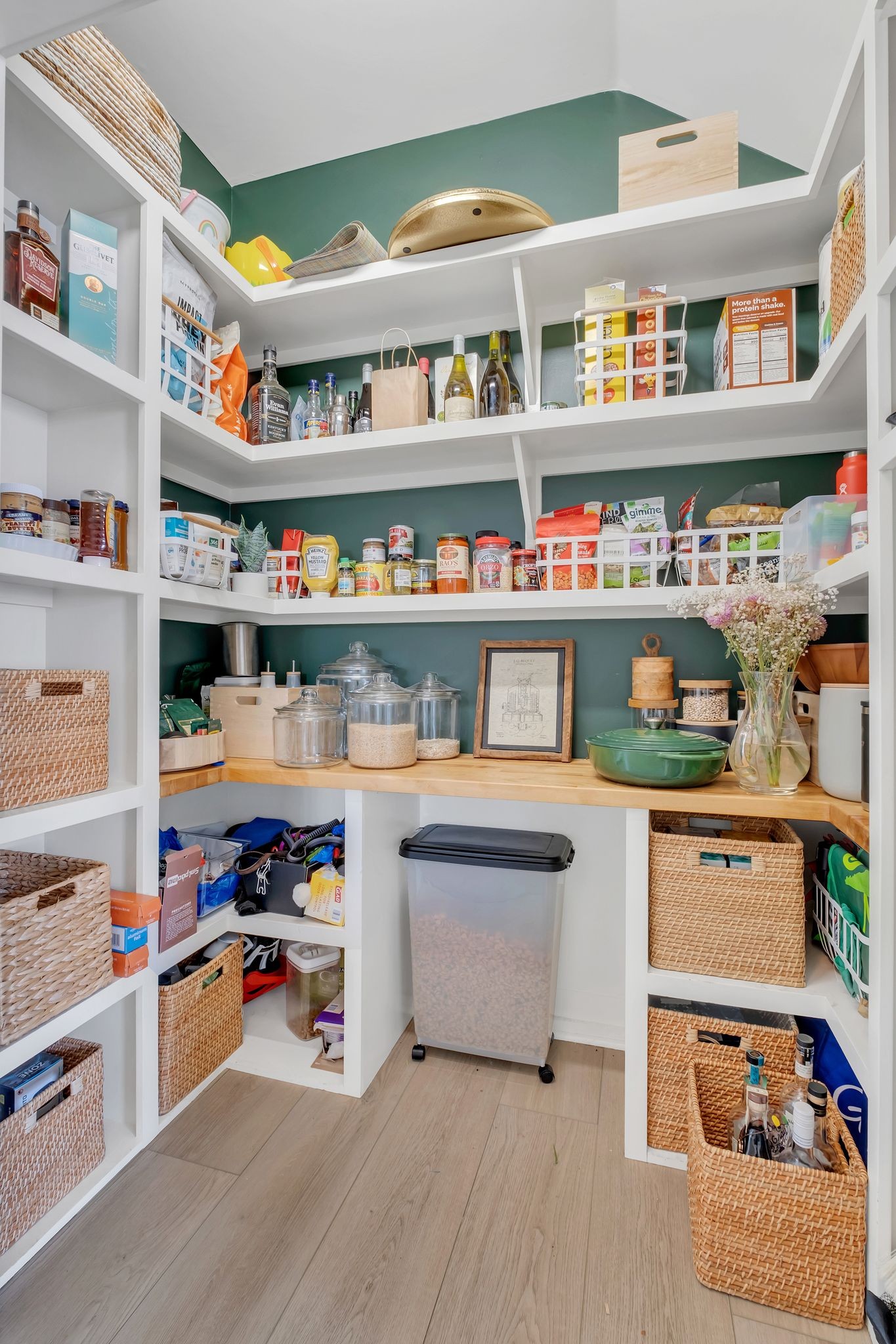 378 Logans Circle Franklin, TN 37067 - Photo 17 of 49 a room with stainless steel appliances a wooden floor and shelf