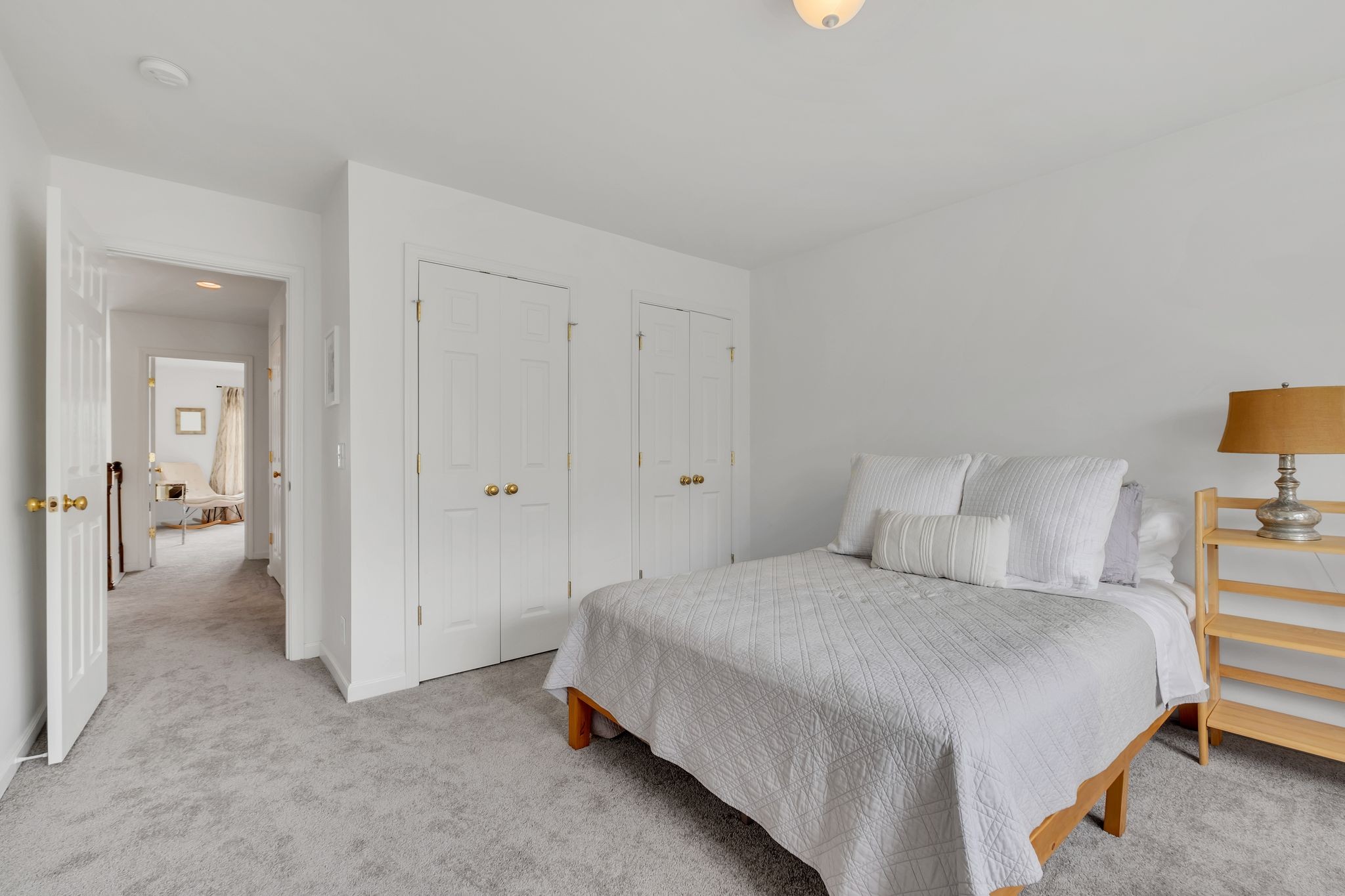 378 Logans Circle Franklin, TN 37067 - Photo 36 of 49 a bedroom with a bed and a lamp