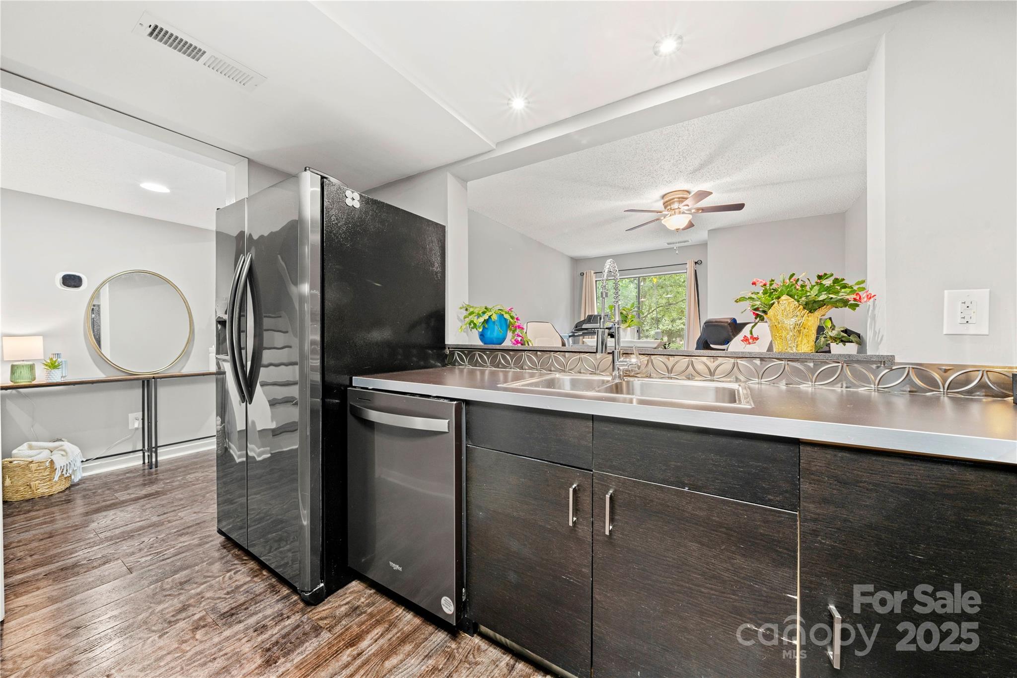 181 Riverview Terrace Clover, SC 29710 - Photo 12 of 43 a kitchen with stainless steel appliances granite countertop a sink a stove and a refrigerator