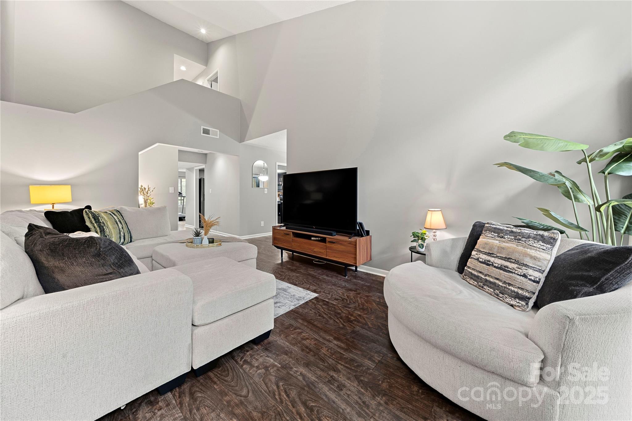 181 Riverview Terrace Clover, SC 29710 - Photo 18 of 43 a living room with furniture and a flat screen tv
