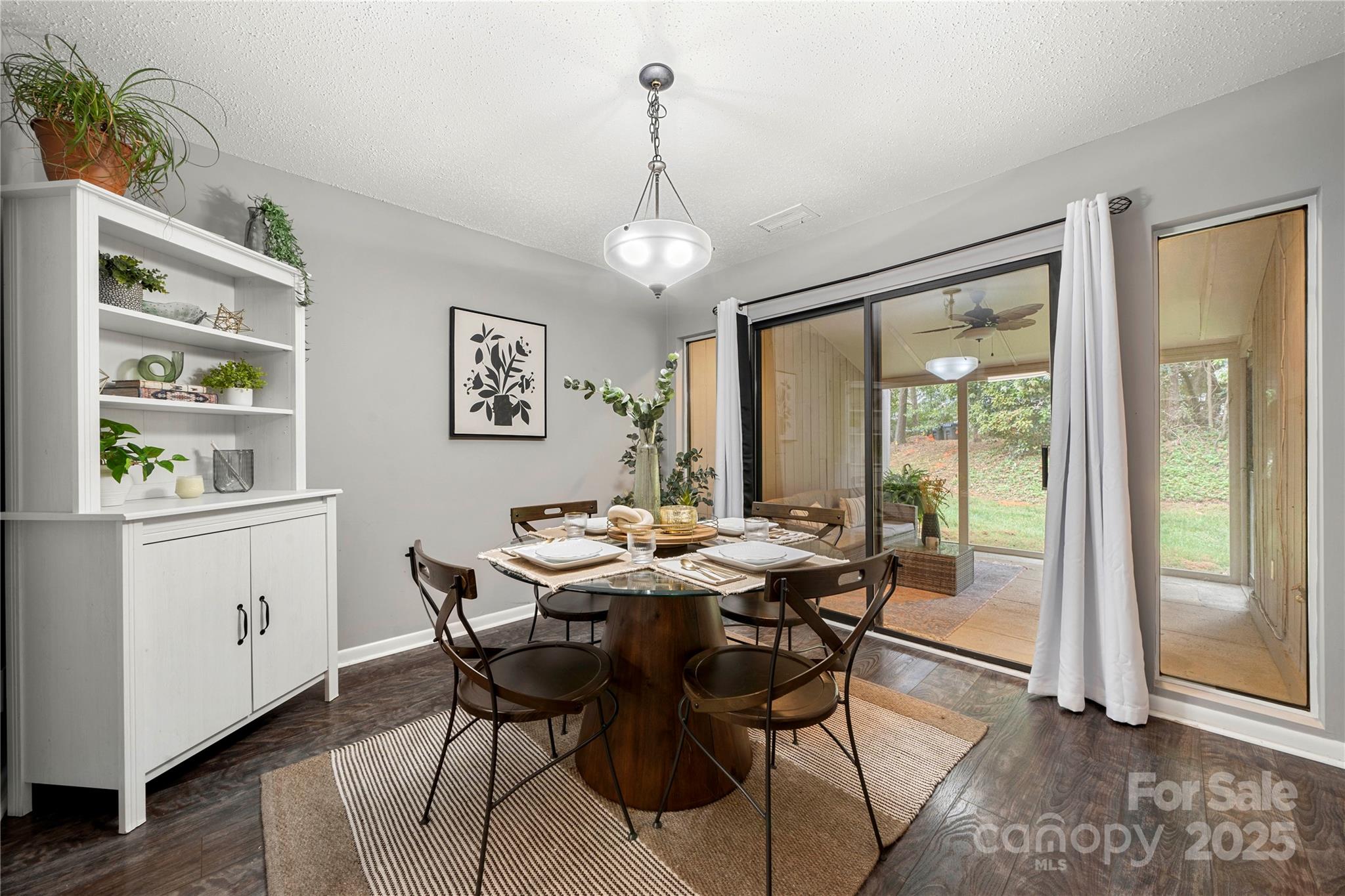 181 Riverview Terrace Clover, SC 29710 - Photo 21 of 43 a view of a dining room with furniture window and outside view