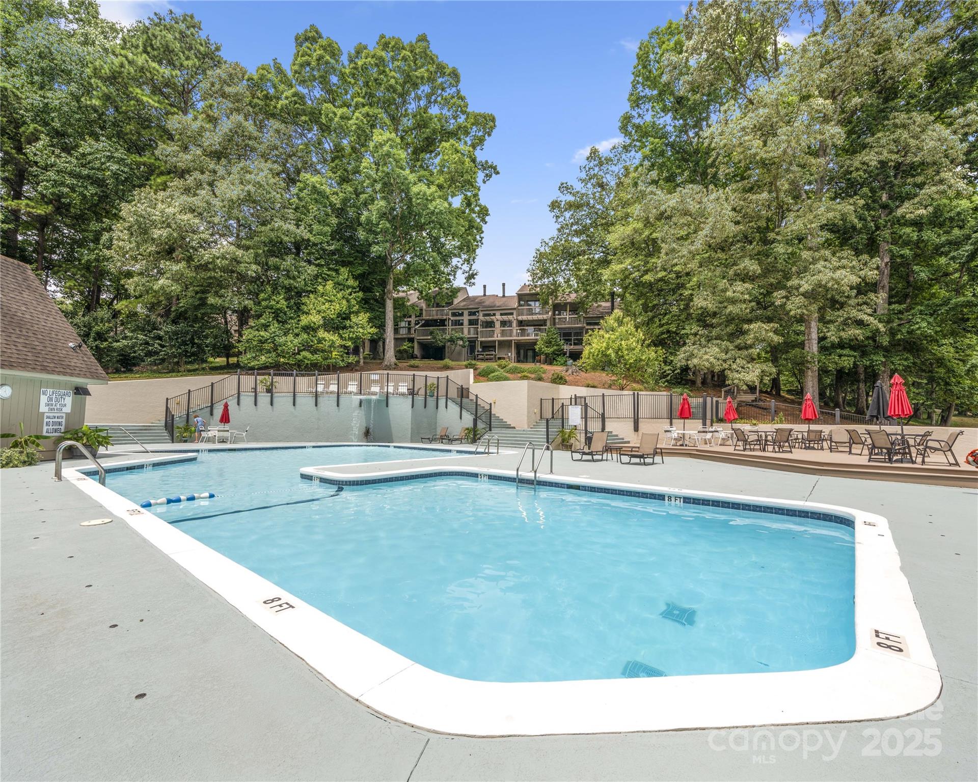 181 Riverview Terrace Clover, SC 29710 - Photo 38 of 43 a view of swimming pool with chairs