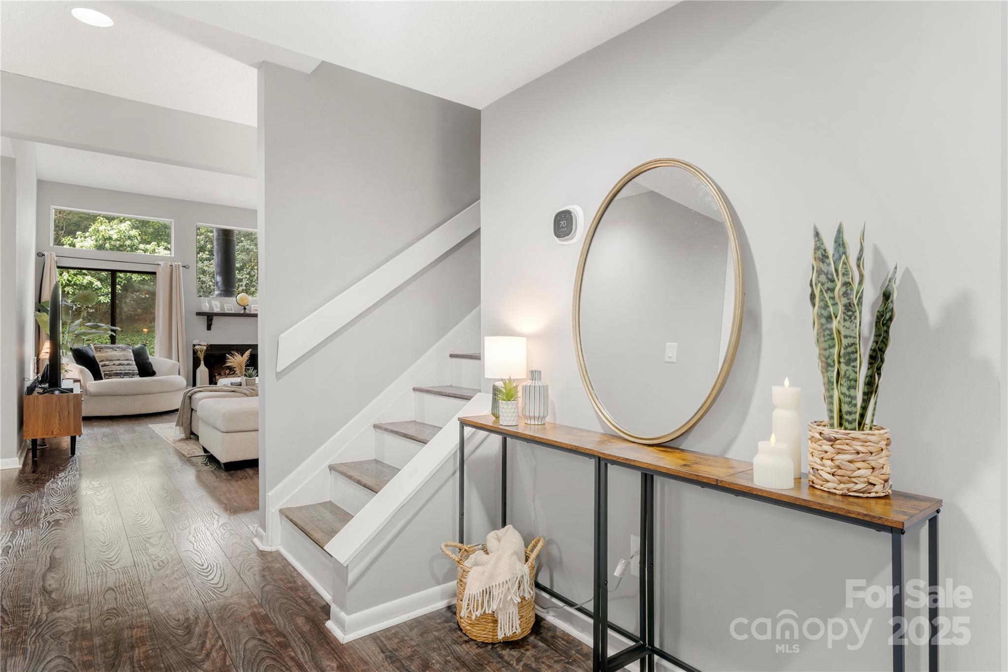 181 Riverview Terrace Clover, SC 29710 - Photo 5 of 43 a living room with furniture and a mirror