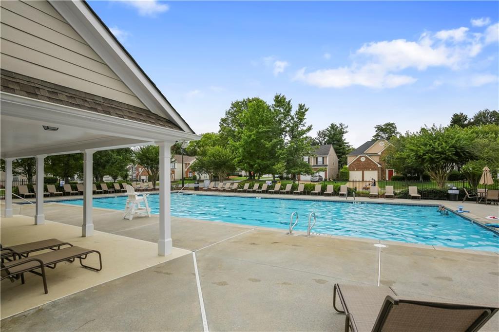 3038 Fairhaven Ridge Northwest Kennesaw, GA 30144 - Photo 47 of 55 a view of a backyard