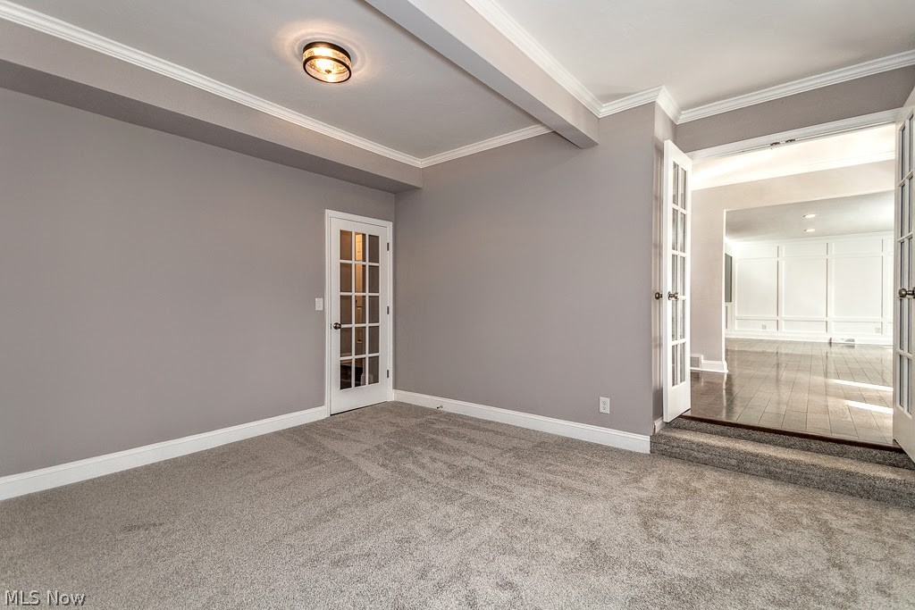 2926 Lee Road Cleveland, OH 44120 - Photo 10 of 35 Sunken Family Room / Study with Dual Entrance