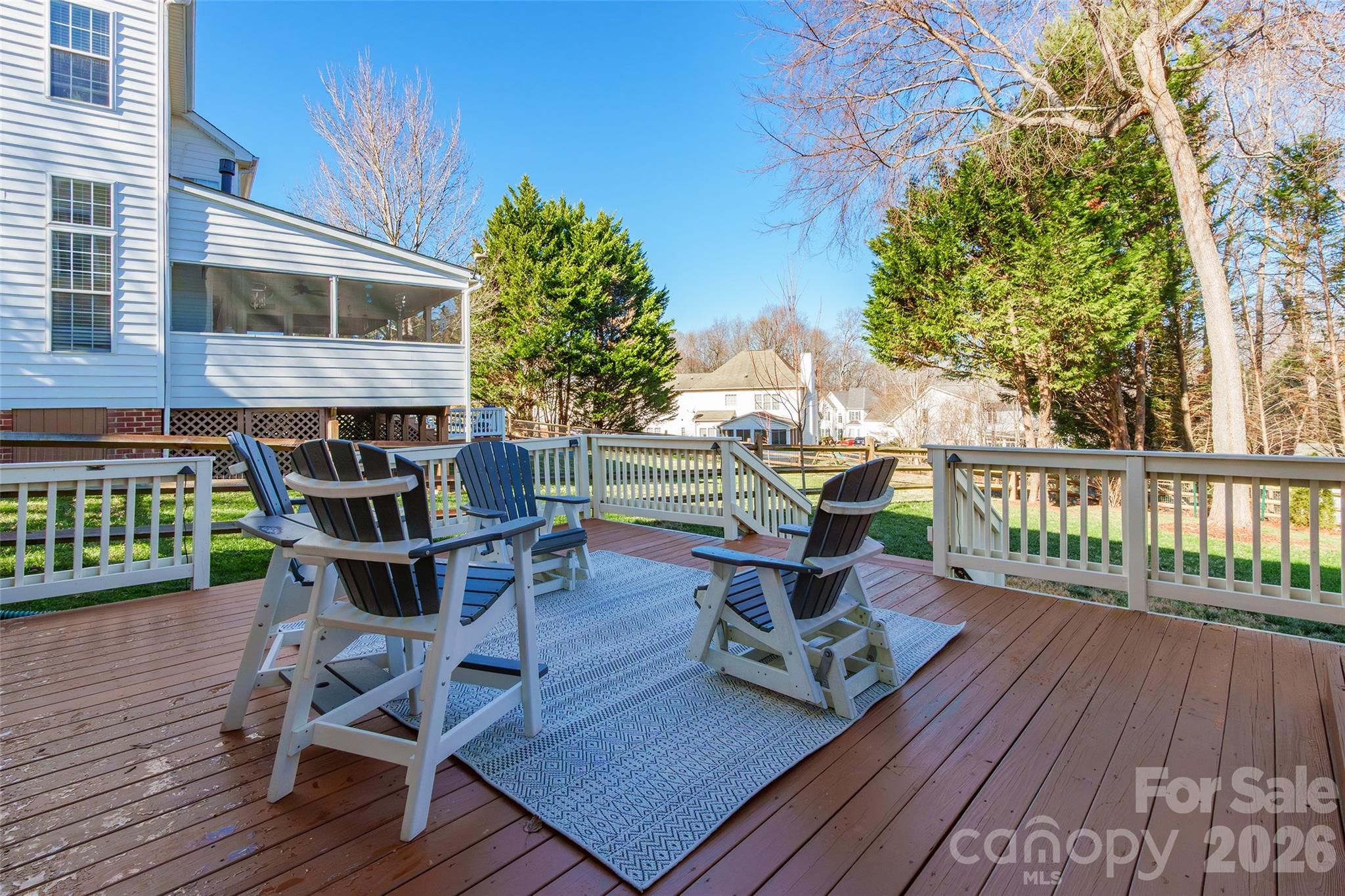 16800 Hampton Trace Road Huntersville, NC 28078 - Photo 41 of 48 a deck view with a seating space