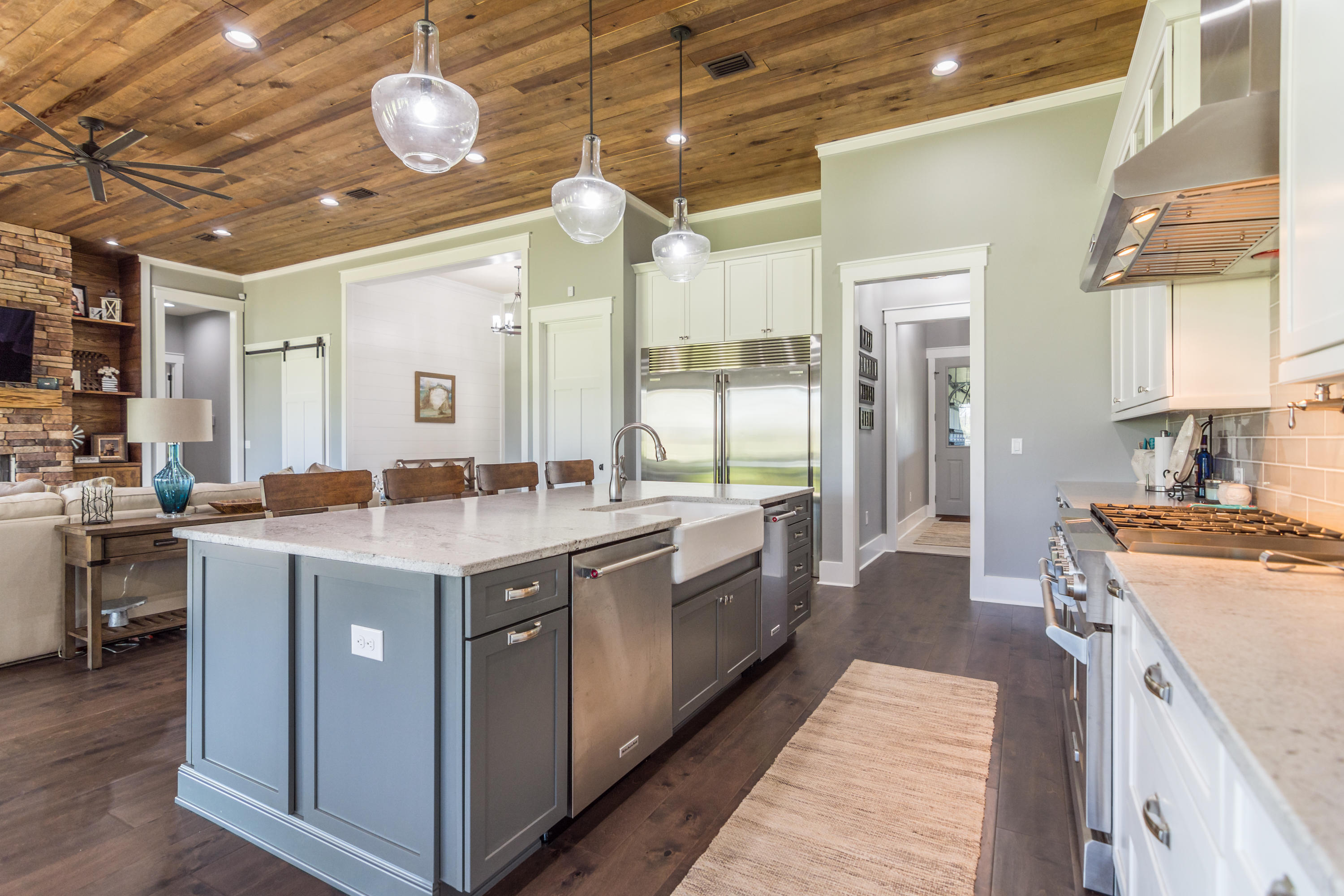 1738 Vinson Ray Road Baker, FL 32531 - Photo 12 of 50 a large kitchen with a stove and cabinets