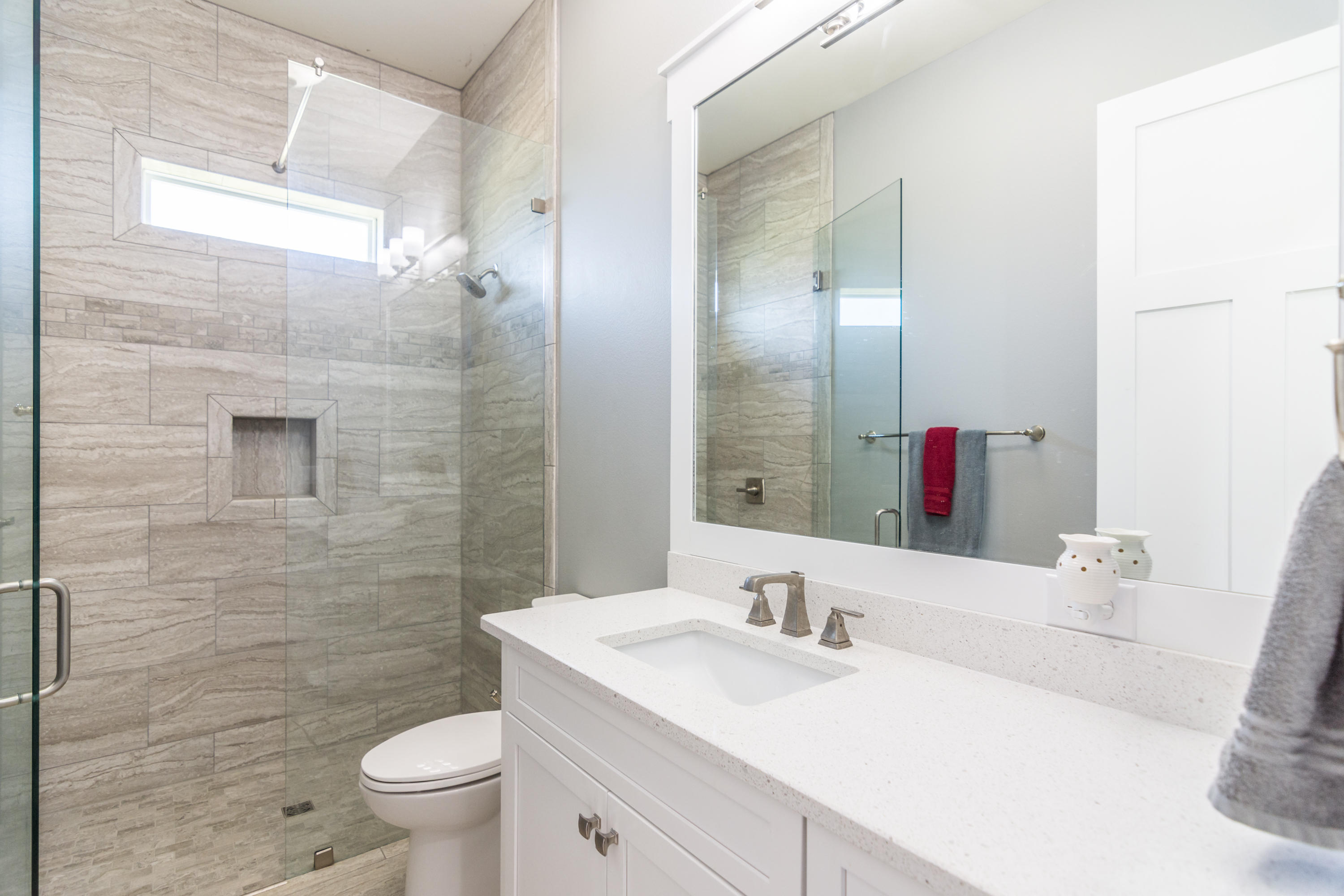 1738 Vinson Ray Road Baker, FL 32531 - Photo 23 of 50 a bathroom with a sink and a mirror