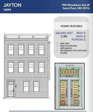$799,990 | 906 South Woodlawn Avenue, Unit I, St. Paul, MN 55116