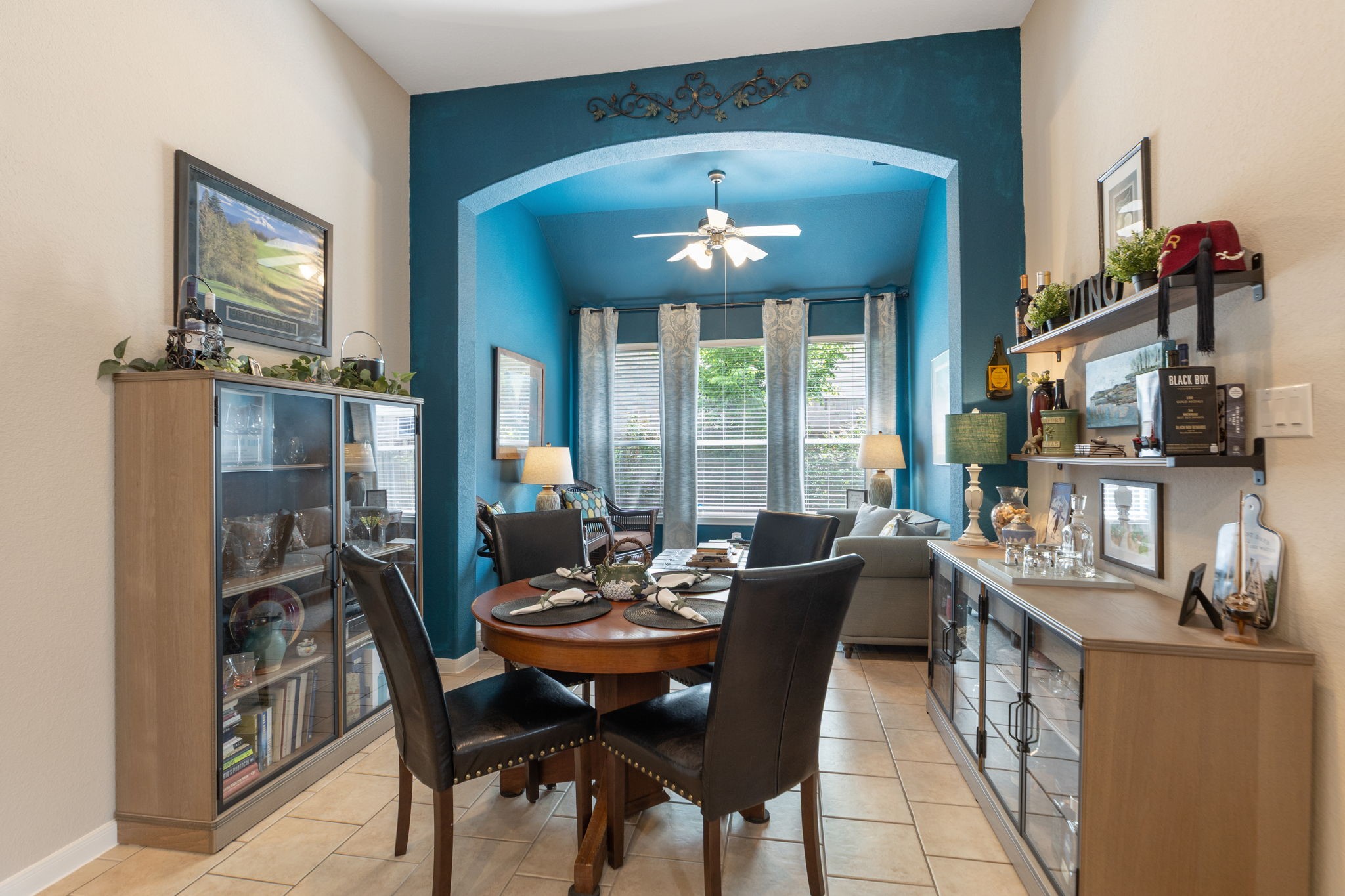 20410 Misty Crossing Lane Spring, TX 77379 - Photo 13 of 50 The breakfast room is located off the kitchen with an additional area to sit and gather while dinner is cooking.