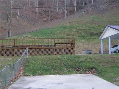 505 Old Field Branch Road Manchester, KY 40962 - Photo 15 of 15 Patio area, owners now use as ballgoal a