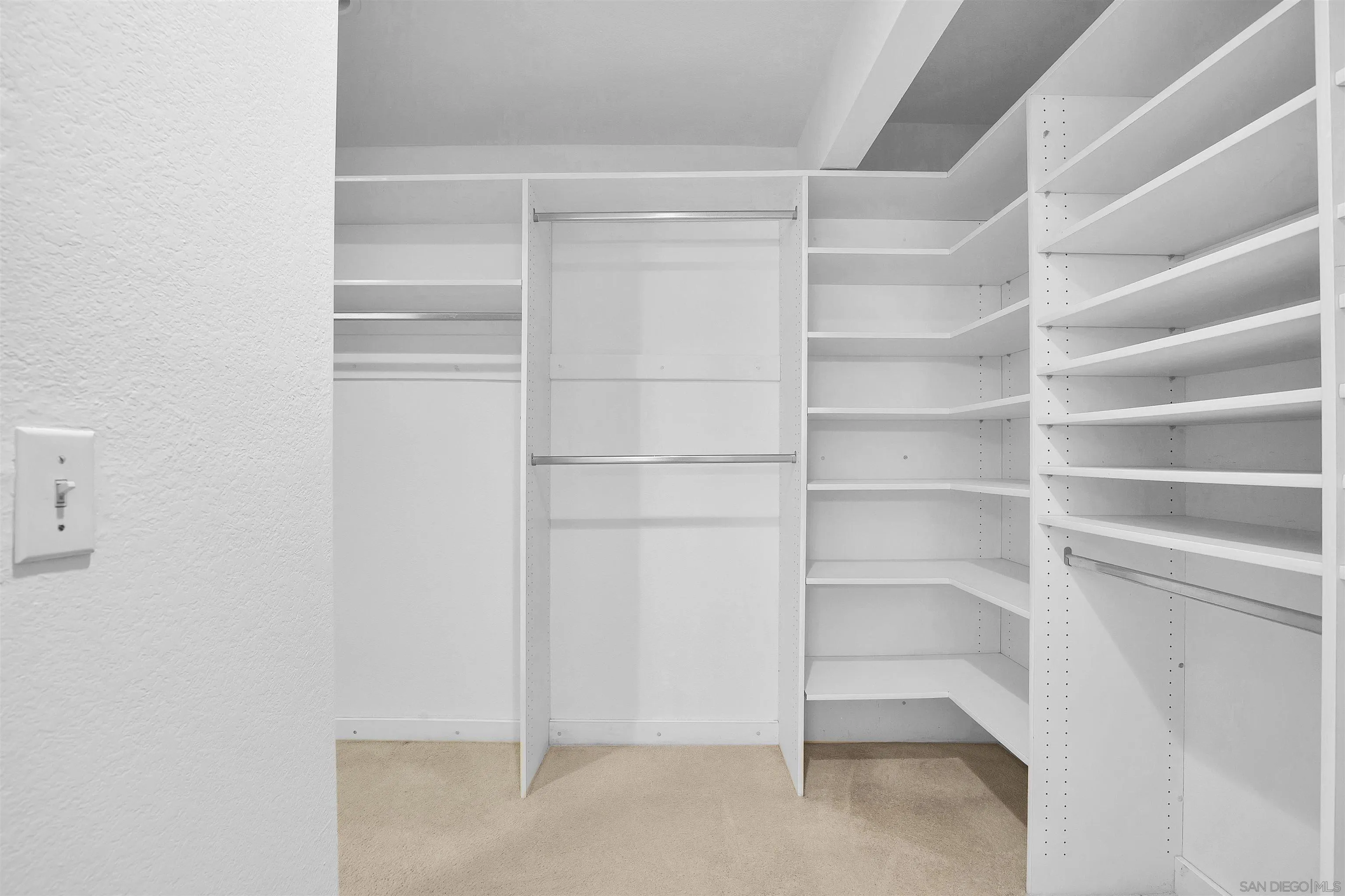 415 Marview Drive Solana Beach, CA 92075 - Photo 26 of 53 a view of an empty walk in closet