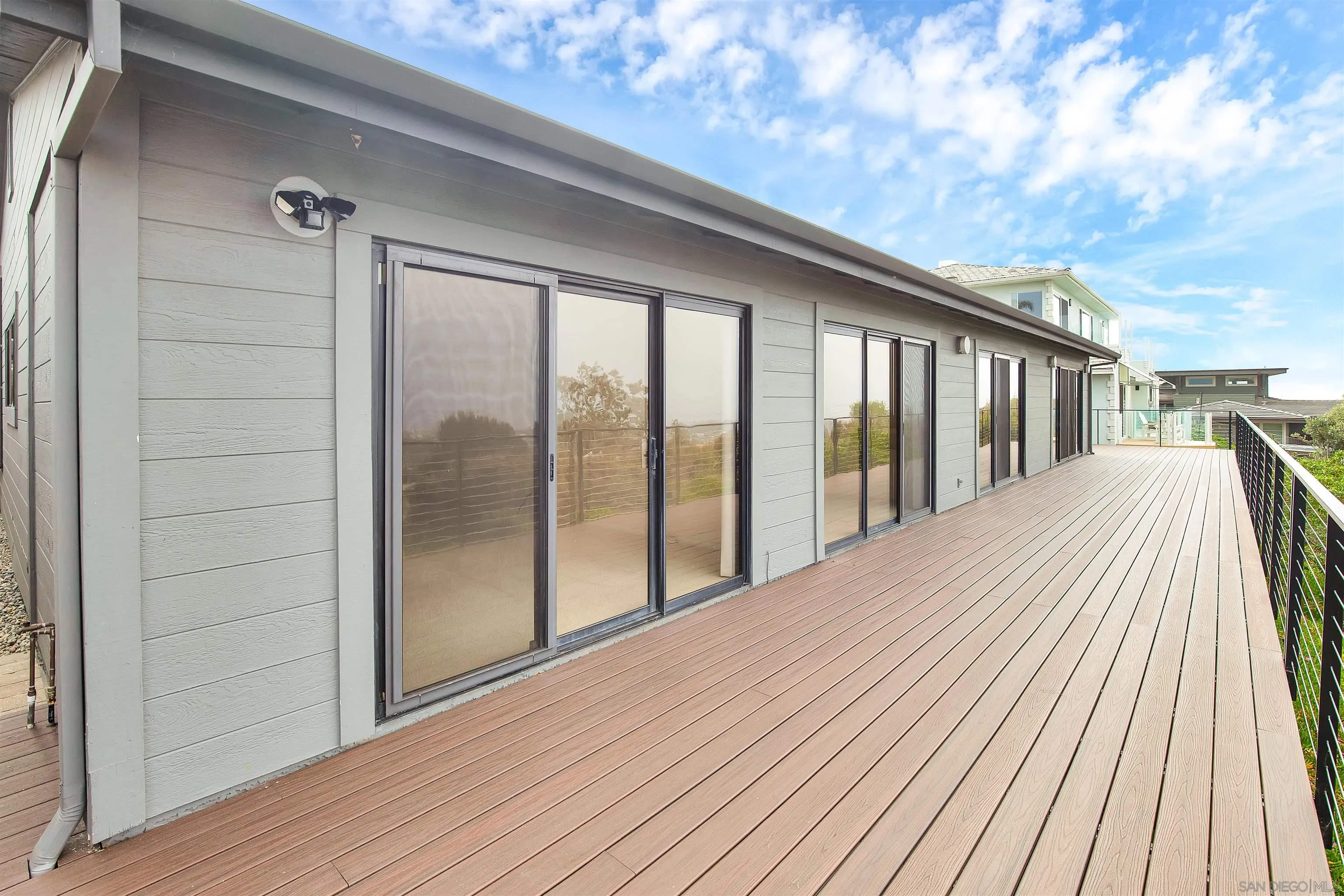 415 Marview Drive Solana Beach, CA 92075 - Photo 44 of 53 a view of balcony with wooden floor